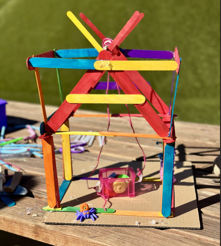 Another tower design with its own supports and details.
